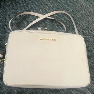 Michael Kors Light Beige Crossbody Bag
